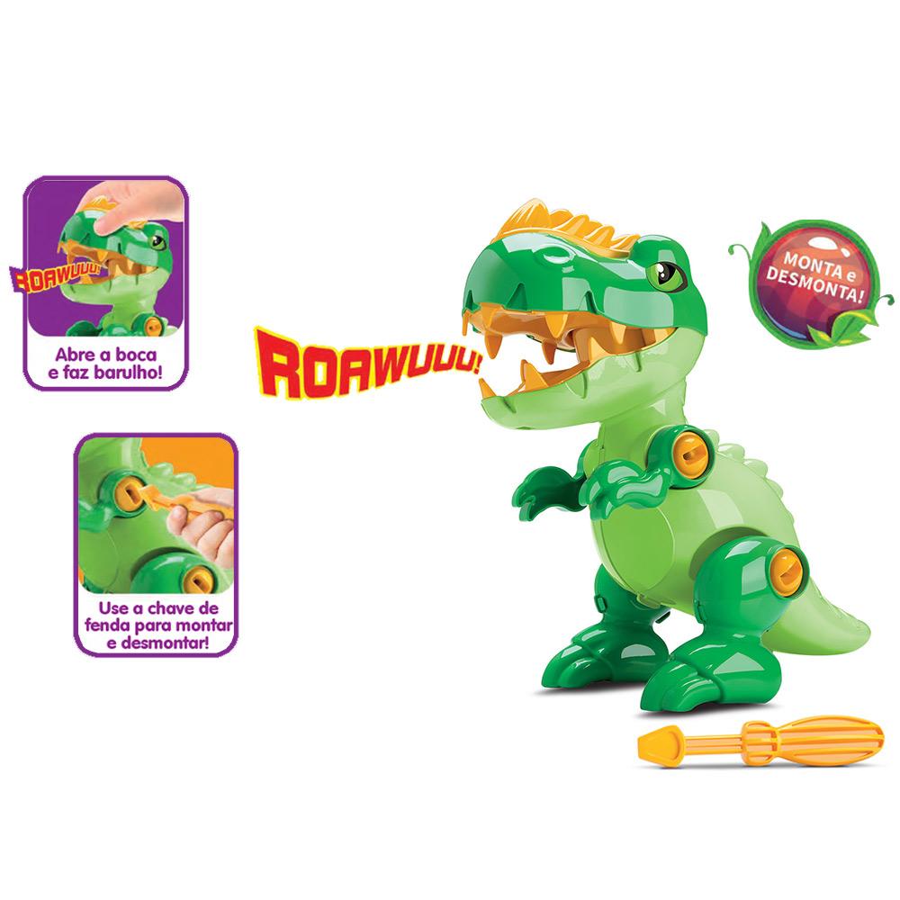 Dinossauro De Brinquedo Toy Rex - Samba Toys