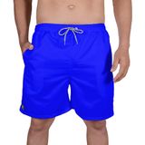 Short Praia Bermuda Masculina Azul Bic Cor:azul,tamanho:p