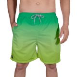 Short Praia Bermuda Tactel Degrade Verde Cor:verde,tamanho:g