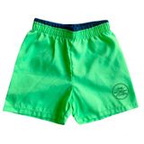 Short Infantil Masculino De Tactel Verde Neon Kamylus - 8