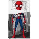 Jogo Cobre-leito E Fronha Infantil Portallar Marvel Spider Metropole