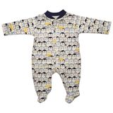 Macacao Zíper Infantil Estampado Suedine Anjos Baby 222110
