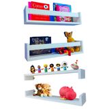 Prateleiras Para Decoração Quarto De Bebê Livreiro Infantil Nicho De Parede 55 Cm