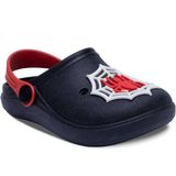 Babuche Infantil Menino Chinelo Iate Calce Facil Leve 12.36 Cor:preto,tamanho:21/22