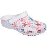 Sandalia Babuche Estampa Flor Feminina Antiderrapante Com Tira