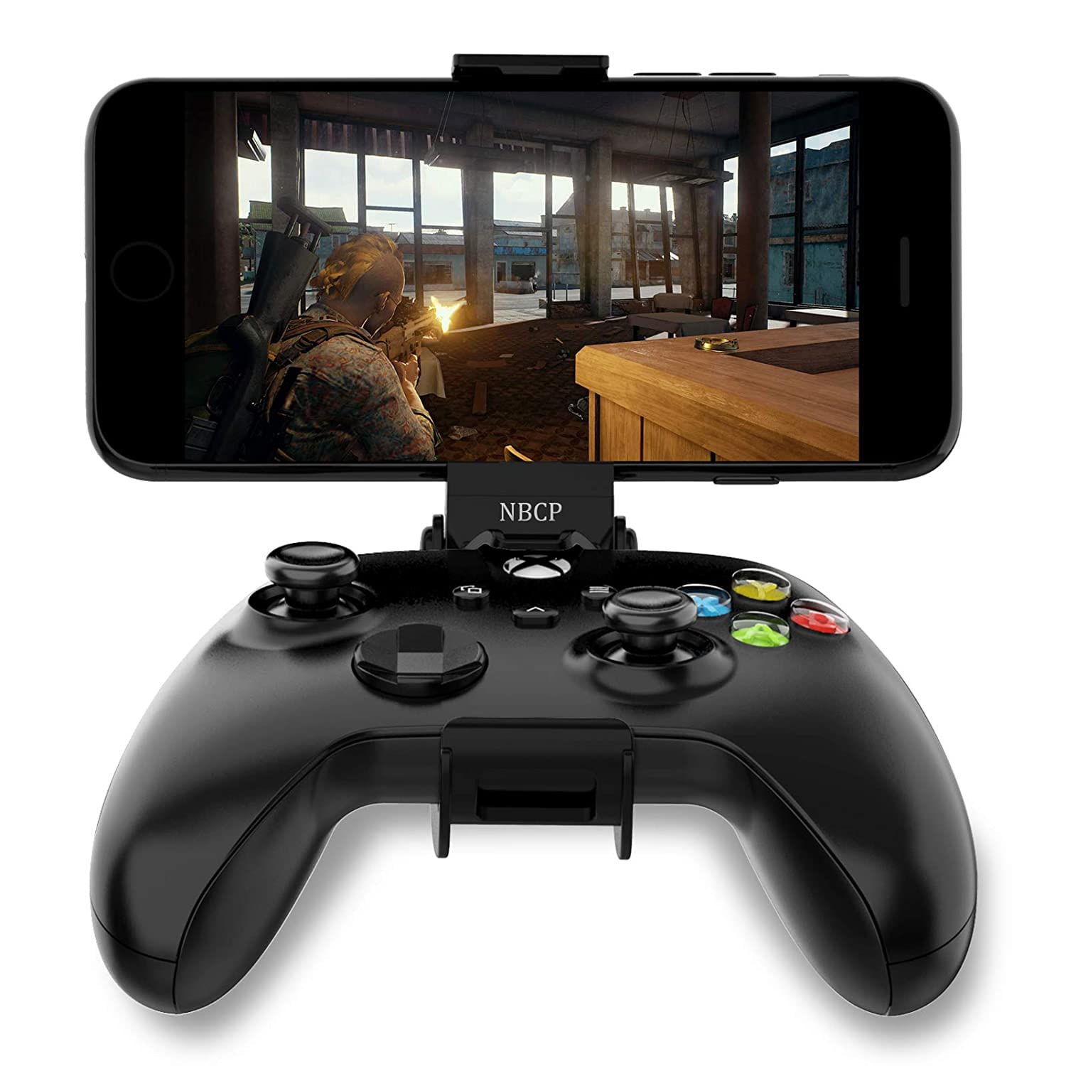 Xbox Series X Controller Phone Mount, Portador De Telefone Dobrável Para Xbox Series S| X /xbox One Wireless Controllers Clipe De Celular Ajustable (