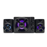 Caixa De Som 2.1 Gamer 30w Rms Rgb Rgb Usb P2 Subwoofer Multilaser Sp952