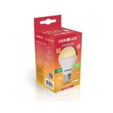 Lâmpada Superled Alta Potência Branca Bivolt 15W 3000K Ourolux Bolbo A