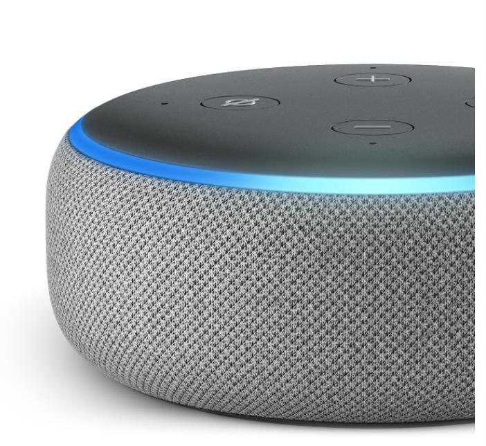 Caixa de Som Inteligente Alexa Echo Dot 3ª geração