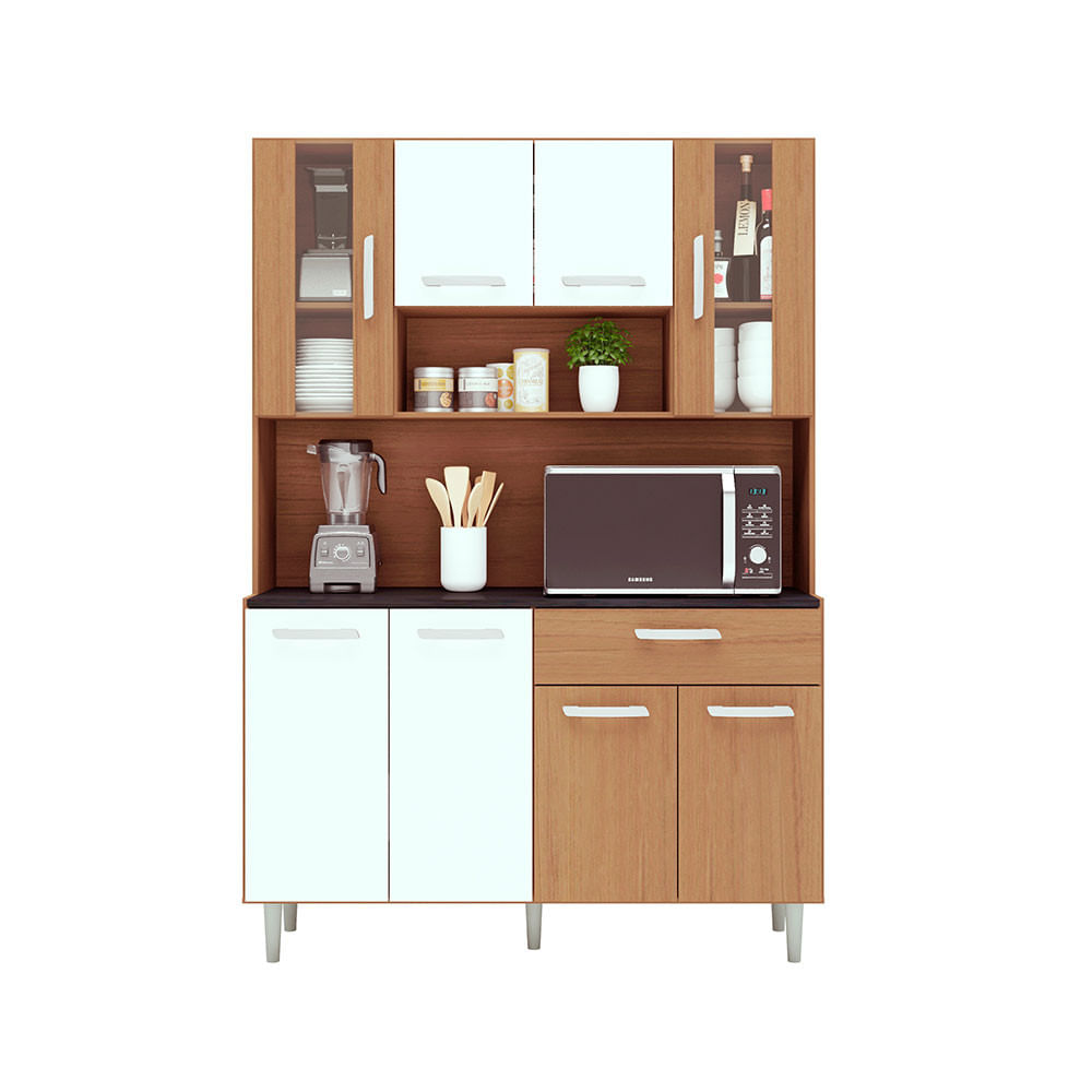 Kit Cozinha 8 Portas 1 Gaveta Gabi