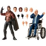 Boneco Articulado Marvel Legends X-men Magneto E Professor Xavier