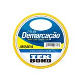 Fita Adesiva para Demarcação 48 mm x 15 m Amarela Tekbond