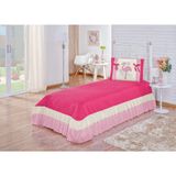 Cobre Leito Colcha Flamingo Cama Solteiro Infantil Dupla Face