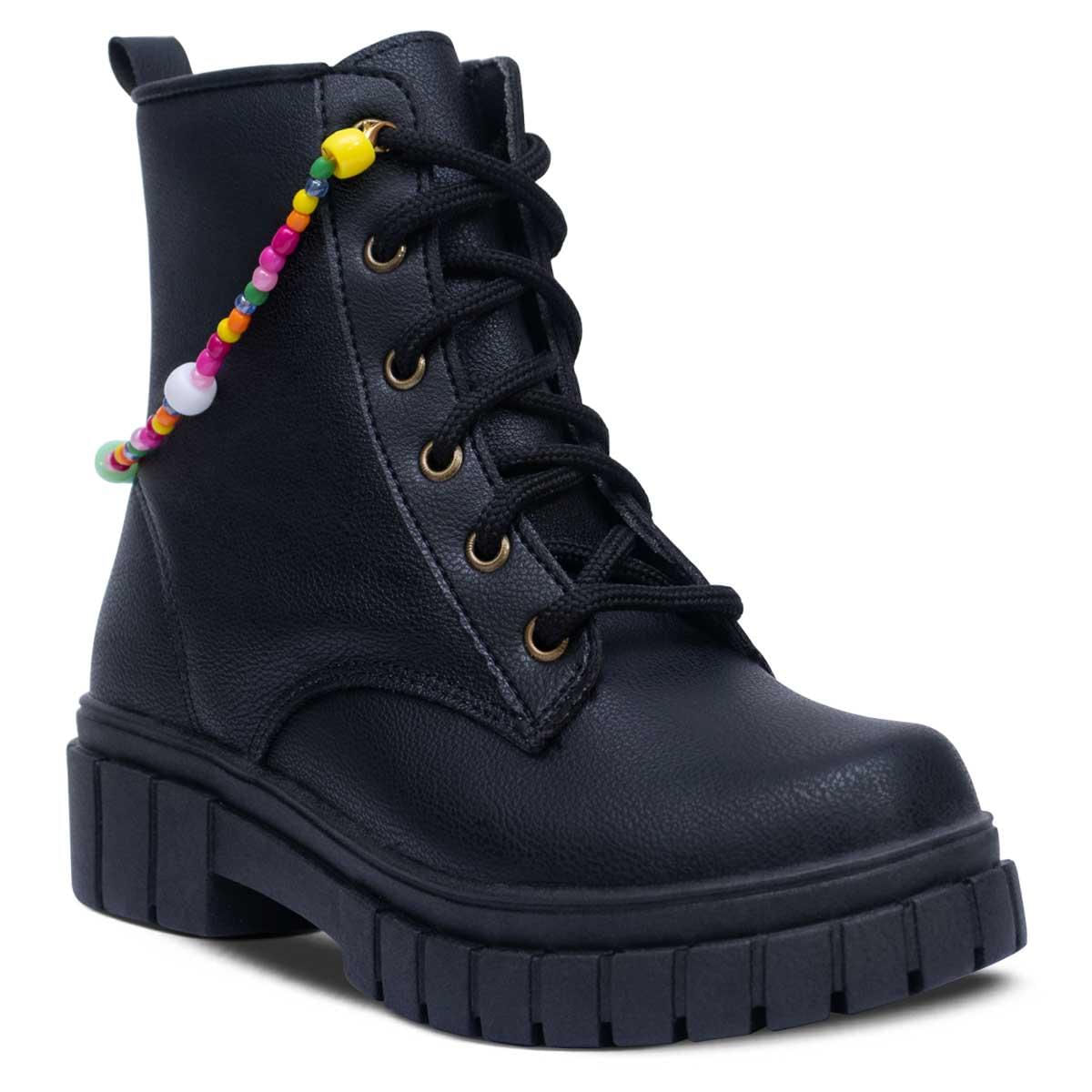 Salto Botas Feminina Infantil PromoÃ§Ã£o Bota Infantil Coturno