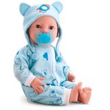 Boneca Diver New Born Baby Boy De Pijama Menino