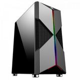 Gabinete Gamer Fortrek Rgb Mid Tower Holt Preto