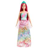 Boneca Barbie Princesas Cabelo Pink - Mattel