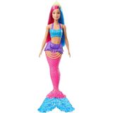 Boneca Barbie Sereia Cauda Rosa Dreamtopia - Mattel Gjk08