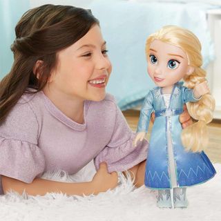 Boneca Mimo Frozen II Anna Passeio com Olaf, Bonecas