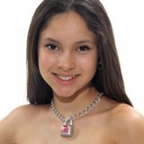 Colar Choker Cadeado