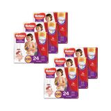 Kit de Fraldas Huggies Supreme Care Roupinha XXG Mega 144 Unidades