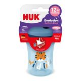 Copo com Canudo Polipropileno 230 ml Azul NUK Action Evolution 1 Peça