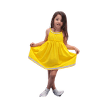 Camisola Infantil Amarela Alegre - Comfy - Quimera Kids