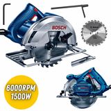 Serra Circular Elétrico Bosch Gks-150 Professional 220v 6000rpm 1500w + Bolsa Para Transporte