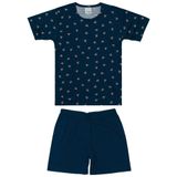 Pijama Masculino Malwee Malha Estampada Pai E Filho (pai) - P