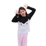 Pijama Infantil Gatinha Danada - Comfy - Quimera Kids