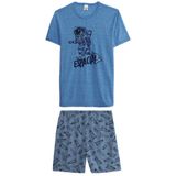 Pijama Masculino Malwee Malha Estampada Pai E Filho (pai) - P