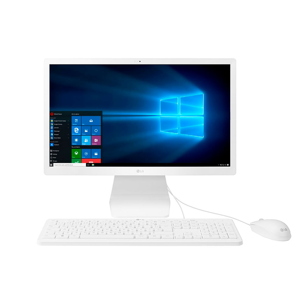 Computador All In One Intel Celeron N4100 4gb Ram 500gb Hdd Lg 22v280 ...
