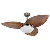 Ventilador Teto Volare Bronze Dunamis S3 Rádica Imbuia 127v