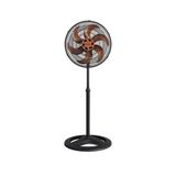 Ventilador De Coluna Bronze 50cm Turbo 6 Pás Oscilante - 220v