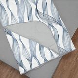 Edredom Duo Casal Tecebem Paz Com Plush Flannel Liso Azul Escuro