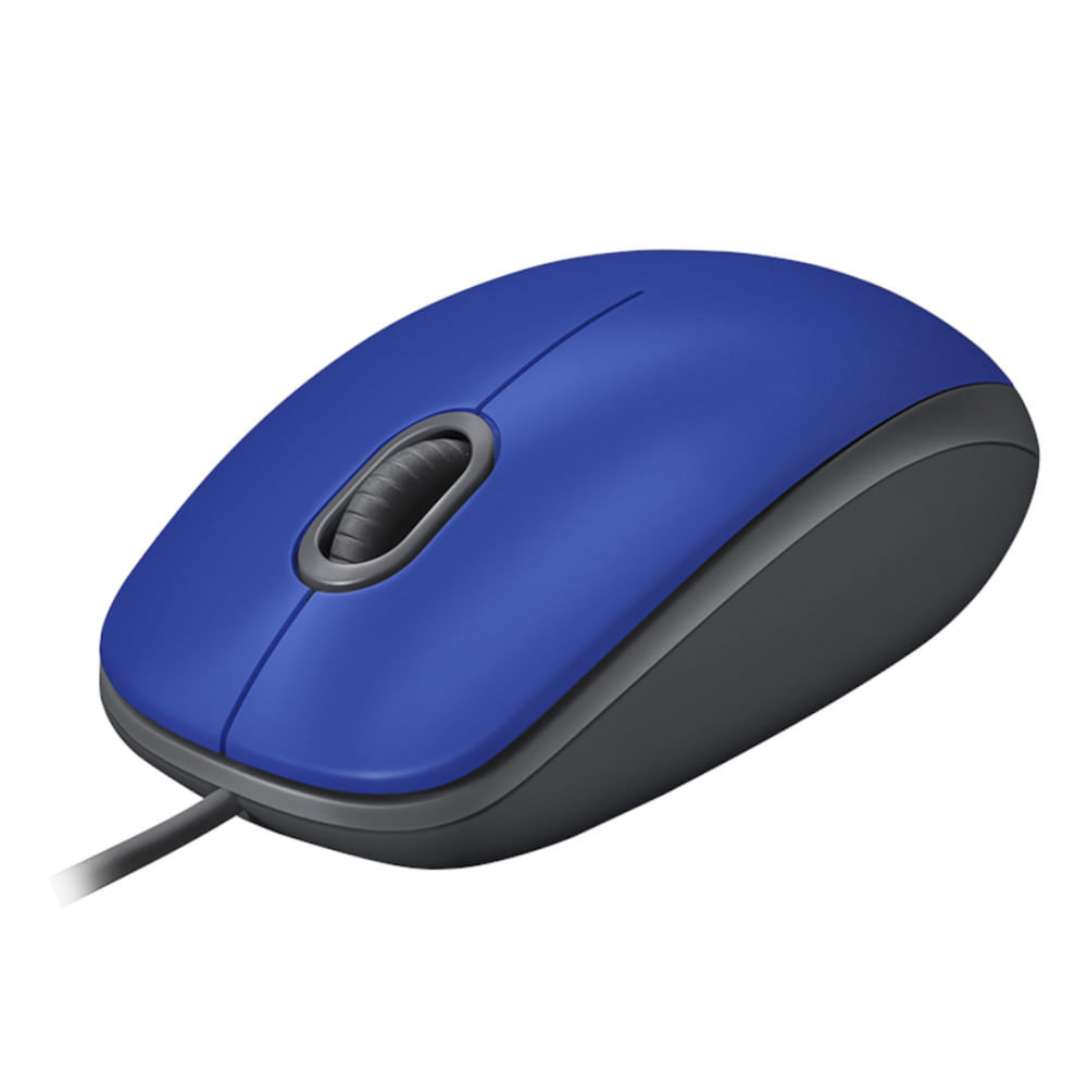 Imagem do produto Mouse Logitech M110 Silent Azul Usb 910-005491 em Carrefour