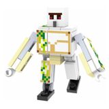 Boneco Minifigure Blocos De Montar Iron Golem Minecraft