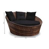 Chaise Orbit Em Duna Preto