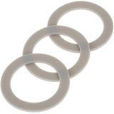 3pcs Liquidificador De Borracha Adquirando O-ring Cucb-456-3, Substituição Para Misturadores De Cuisinart # Bfp703 Bfp-703b Bfp-703ch Spb-7 Spb7 Spb7