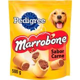 Biscoito Pedigree Caes Marrobone Adultos Carne 500gr