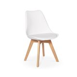 Cadeira Eames Wood Leda Design - Branca