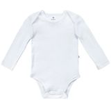 Body Bebe Básico Hering Kids Branco Manga Longa  - 09m