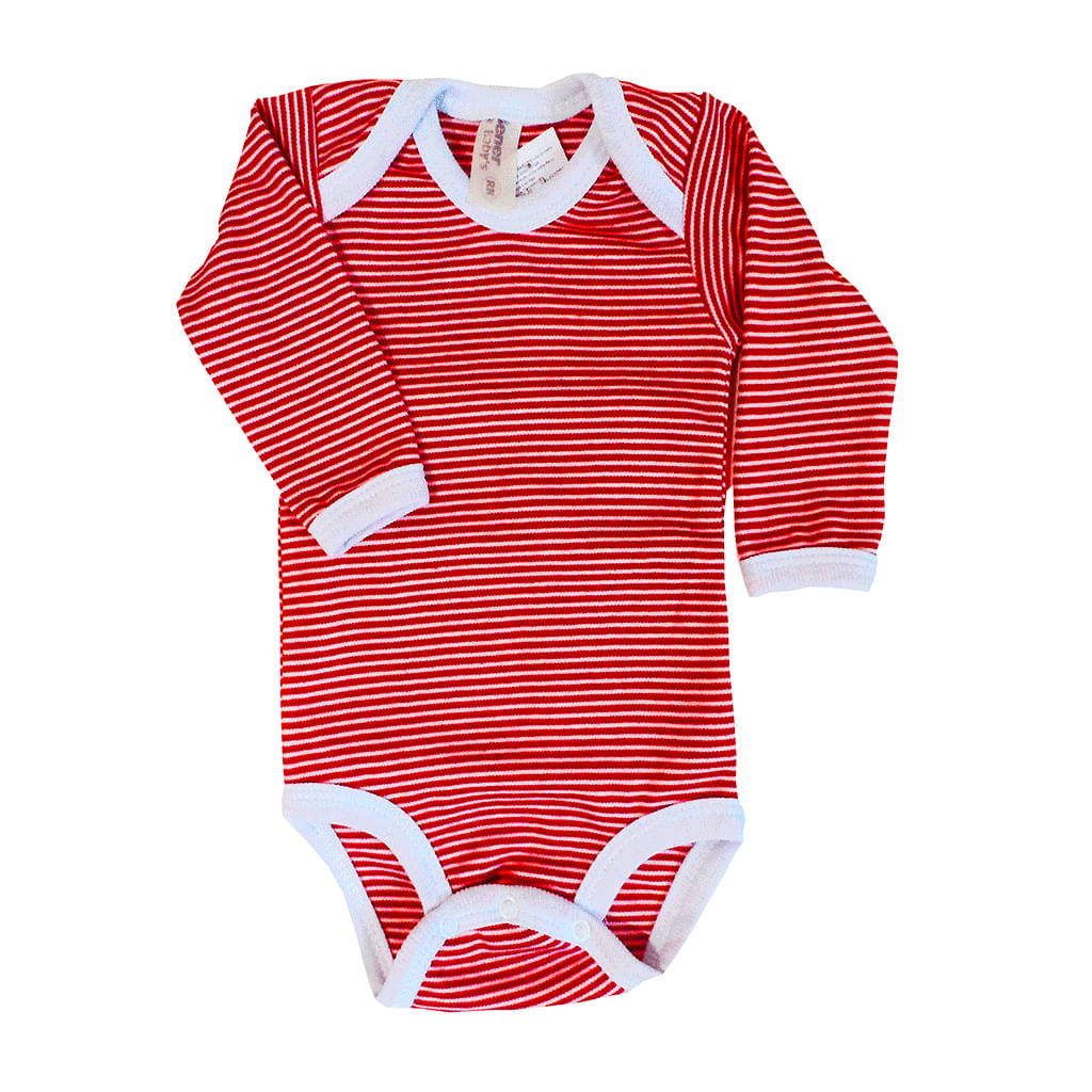 Body Bebê-bener Babys-body Menina-vermelho-manga Curta