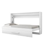 Cama Solteiro Retrátil Kalie Branco