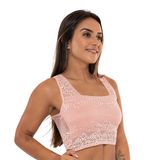 Sutiã Imi Lingerie Cropped Regata Top Renda Virginia