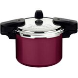 Panela De Pressão Torino Alumínio Revestimento Cerâmico Vermelho Framboesa 20 Cm 4,5 L - Tramontina