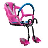 Cadeira Bicicleta Dianteira Bike Freebike Cadeirinha Rosa