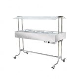 Buffet Estufa Aquecimento Carro Self Service Térmico 8 Cubas Banho Maria 1/2 Gn Ea8m – Venâncio 220v