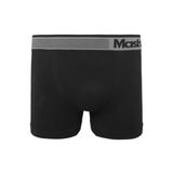 Cueca Boxer Sem Costura Mash Masculina Microfibra Preto P