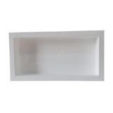 Nicho De Parede Embutir Para Banheiro E Cozinha 30x60 Branco